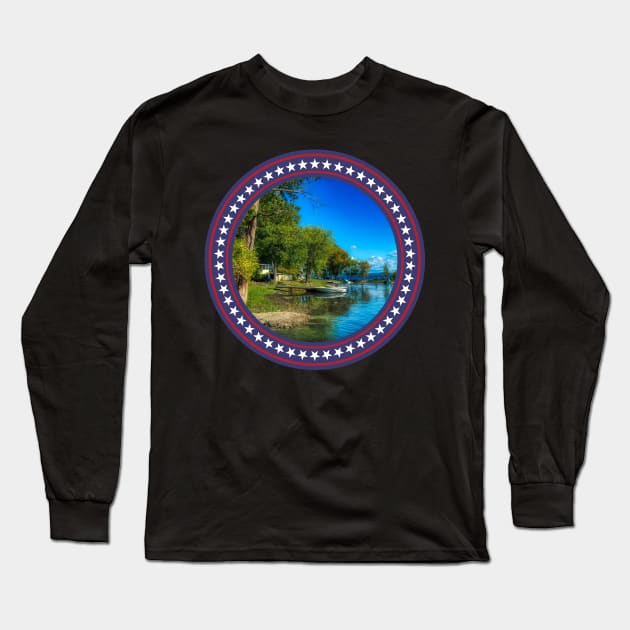 Lake Champlain Long Sleeve T-Shirt by MonkeyBusiness